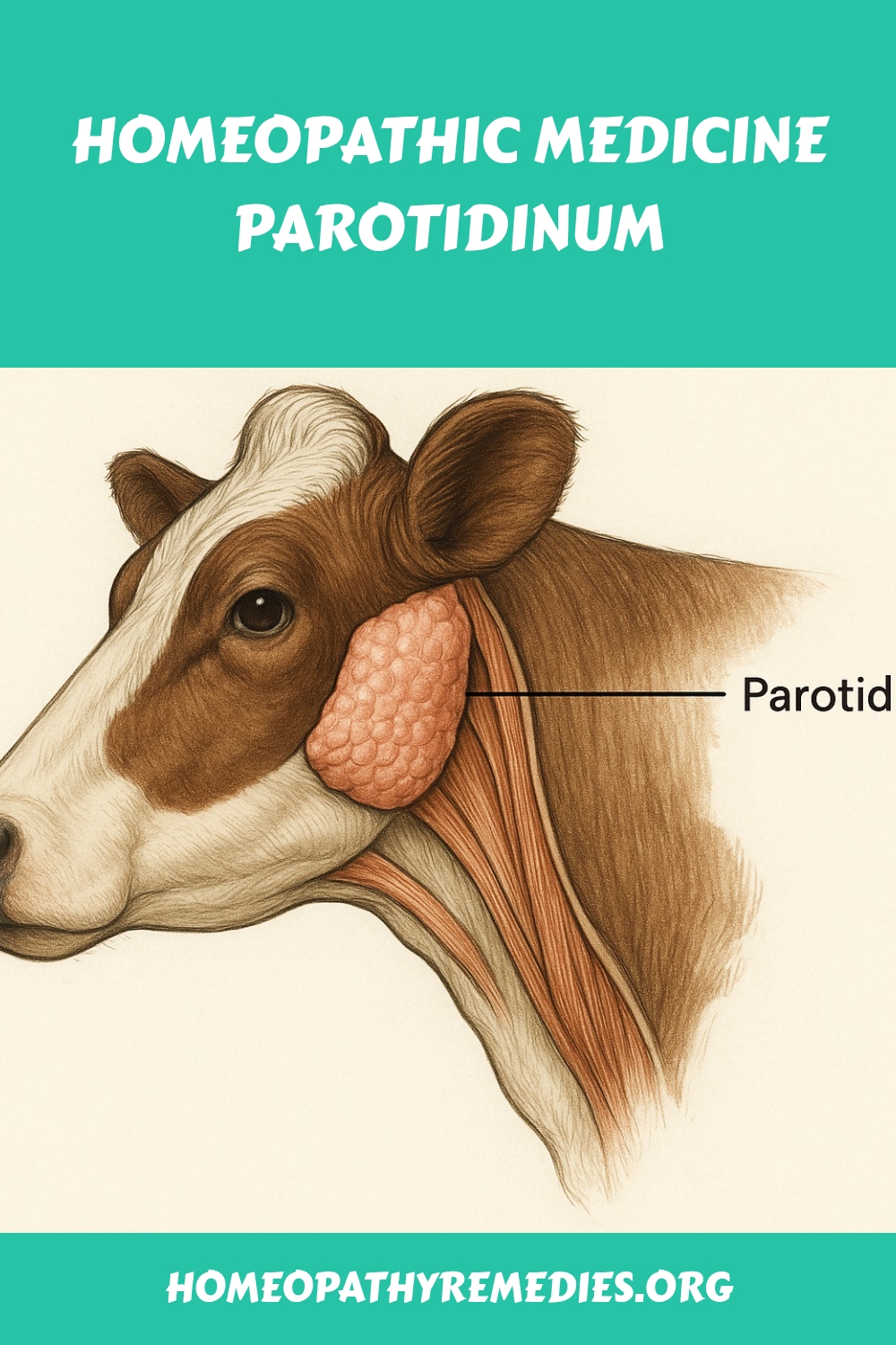 Homeopathic Medicine Parotidinum generated pin 3206