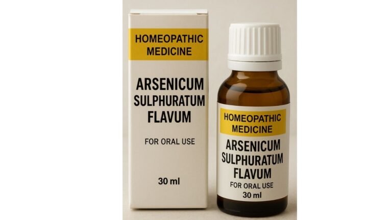 Arsenicum Sulphuratum flavum w